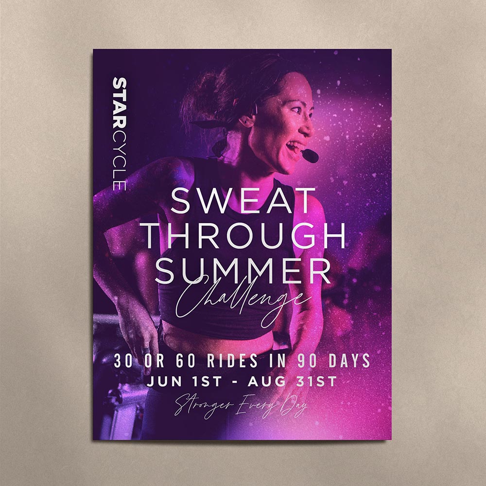 SC Sweat Through Summer Poster